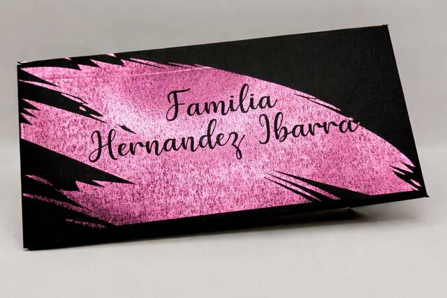 Sobres con foil