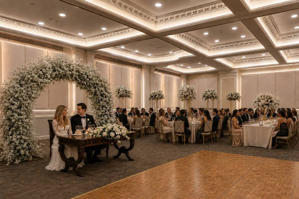 Mesa de novios