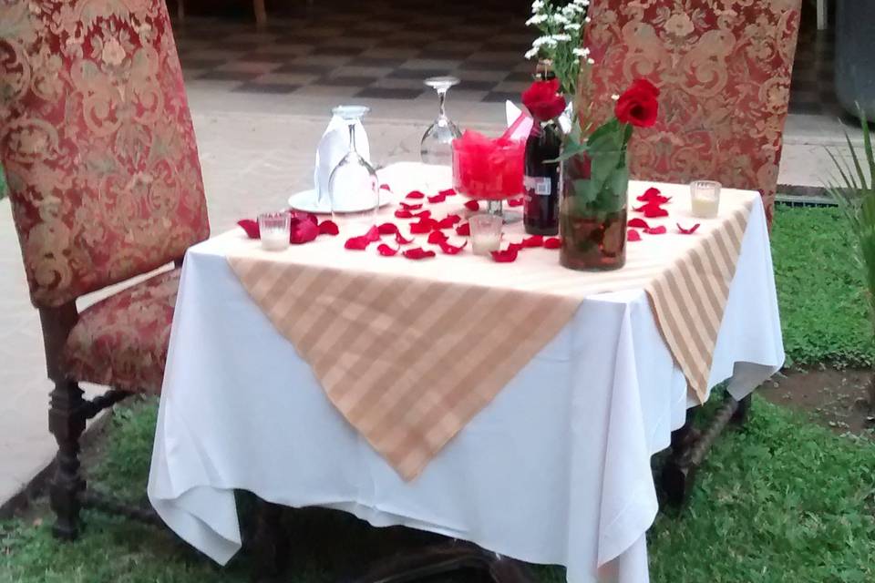 Cena romántica