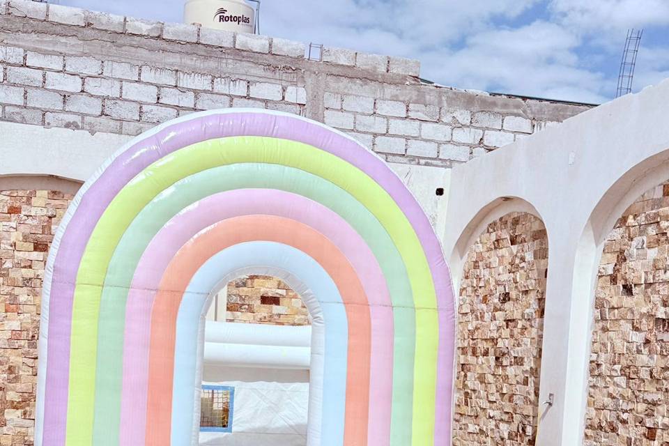 Inflable arcoiris