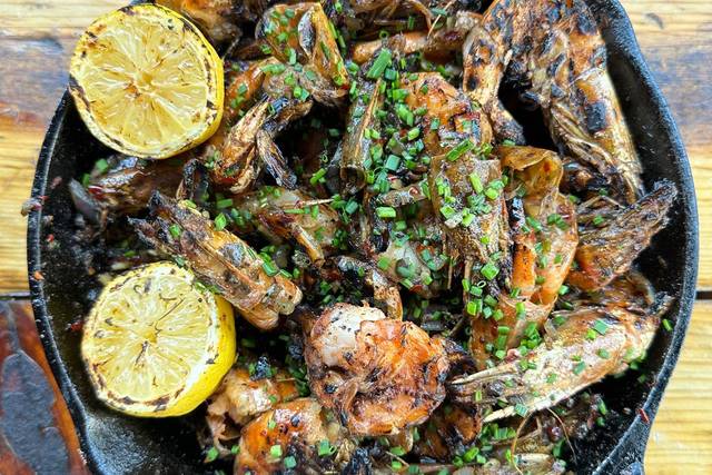 Camarones al veneno