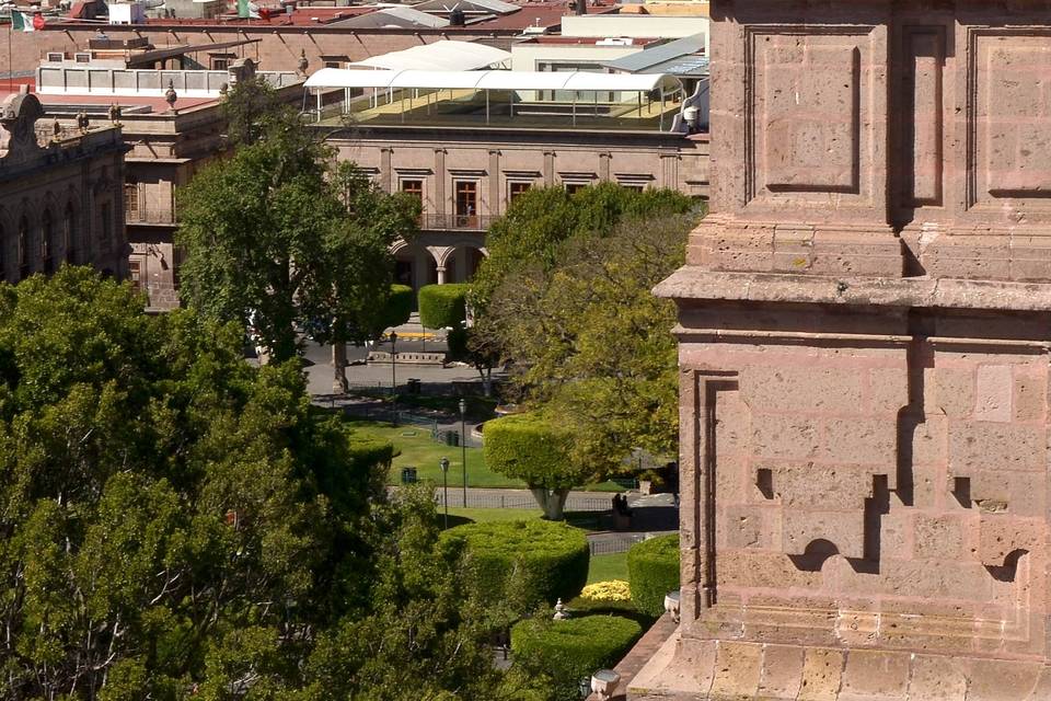 Terraza vista desde catedral