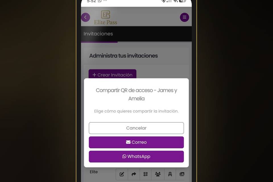 Qr de invitados