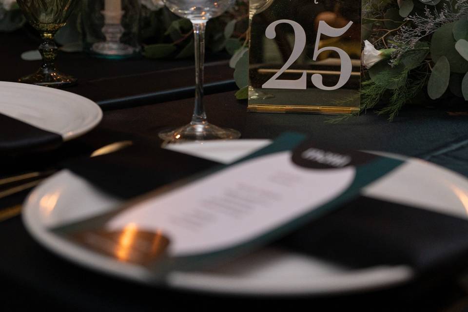 Detalles de mesa