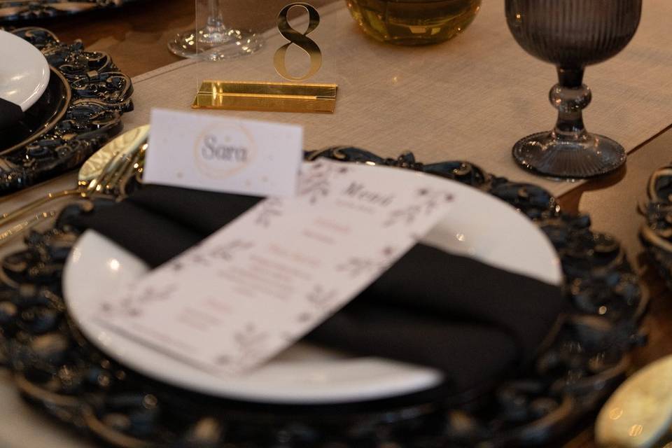 Decoración de mesa