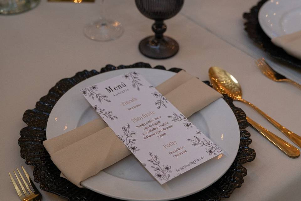 Decoración de mesa