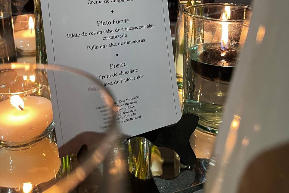 Detalle Menú