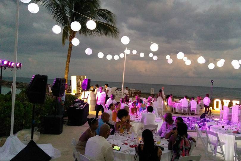 Serie luces para boda