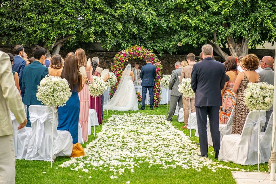 Boda en la Hacienda Cocoyoc