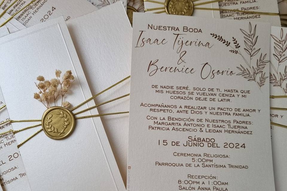 Invitaciones de boda