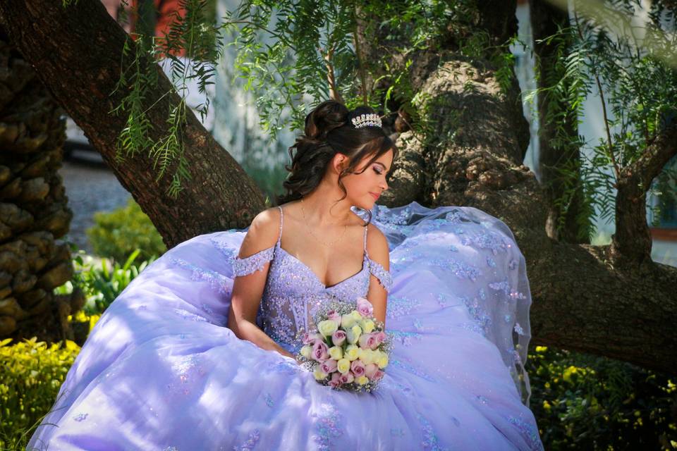 Sesión fotos quinceañera