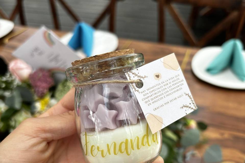 Velas personalizadas