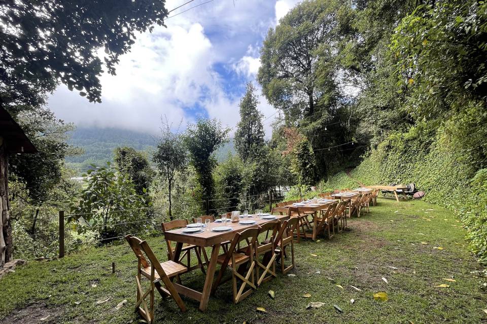 Jardín montaje sencillo