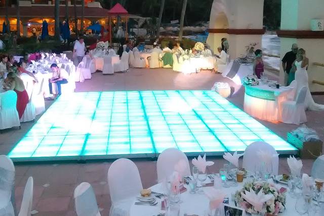 Pista cristal led