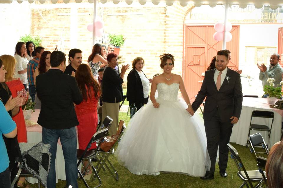 Sesión en la boda