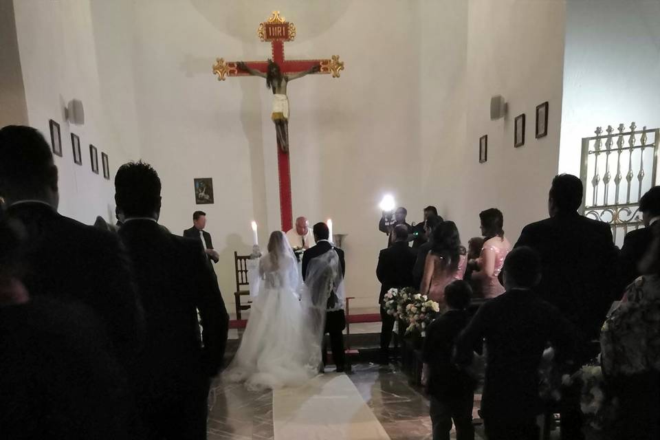 Boda en la iglesia del cielo