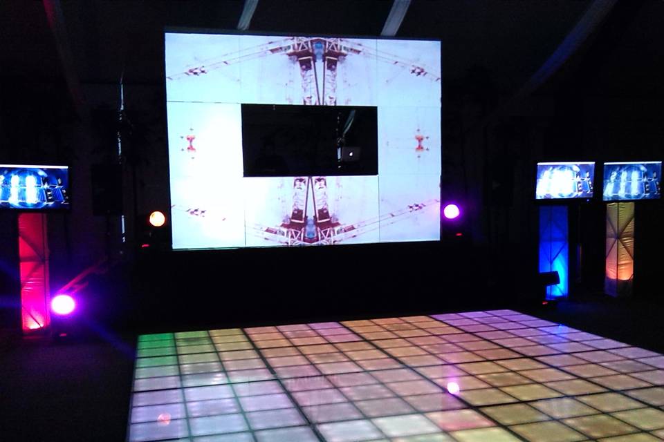 Pantalla video mapping