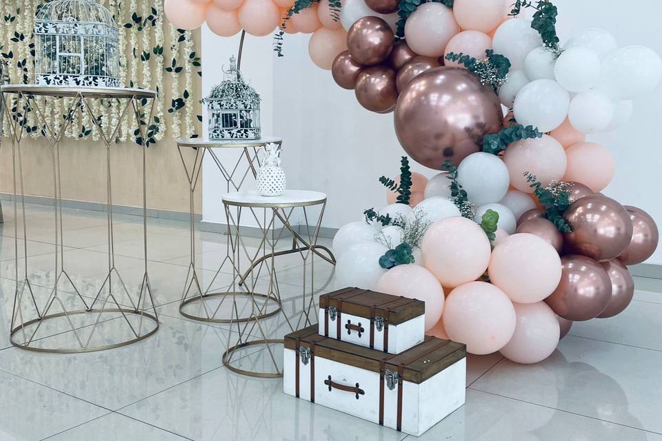 Decoración con globos