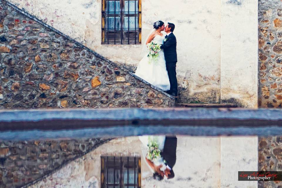 Sesión previa a la boda