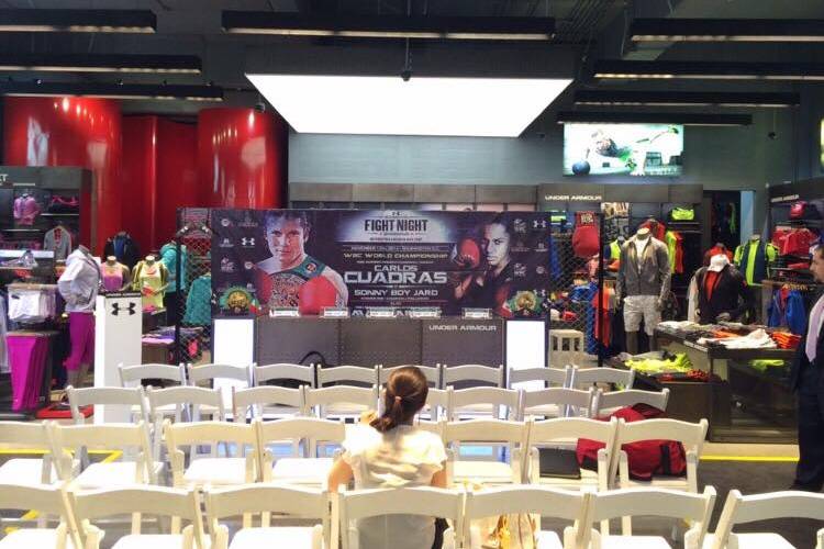 Evento Under Armour