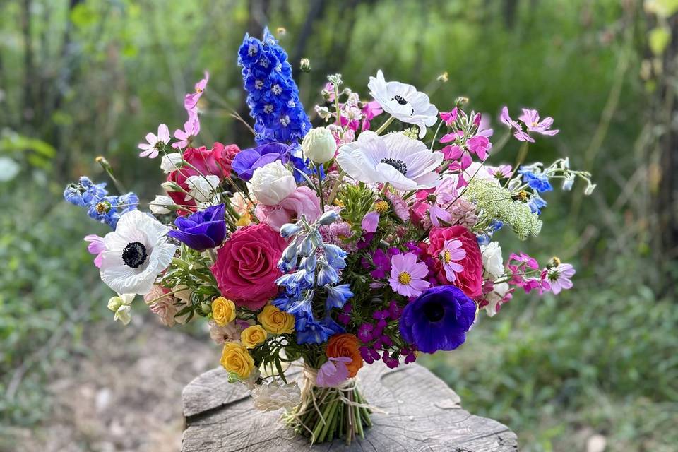 Ramo de novia estilo jardin