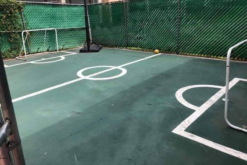 Mini cancha de fútbol