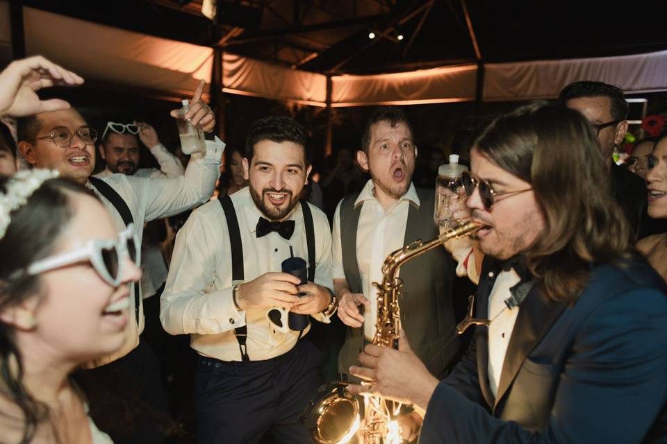 Sax Dinner Show in Gdl