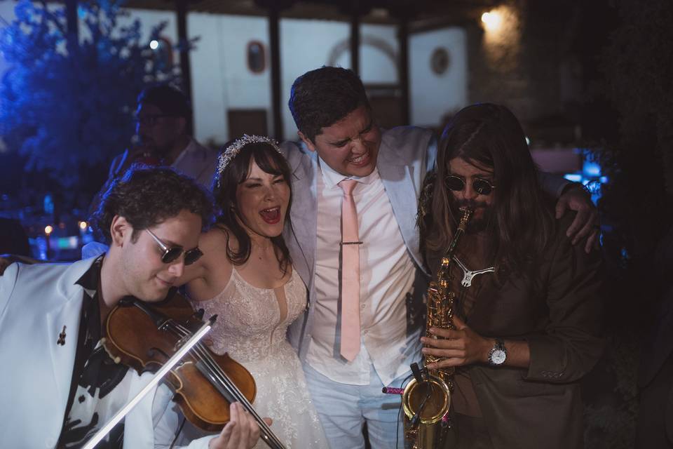 Sax & Violin Happening at Gto.