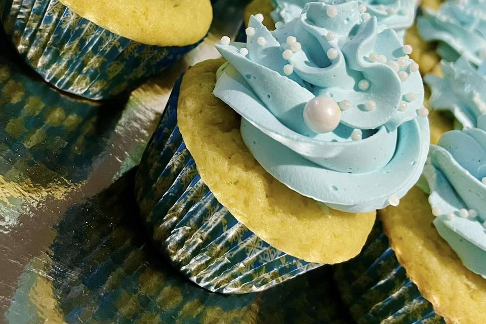 Cupcakes azules