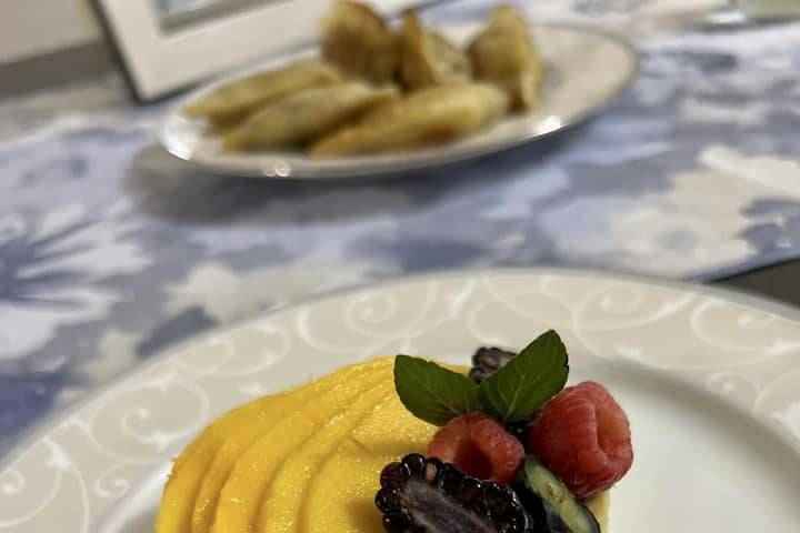 Postre de mango