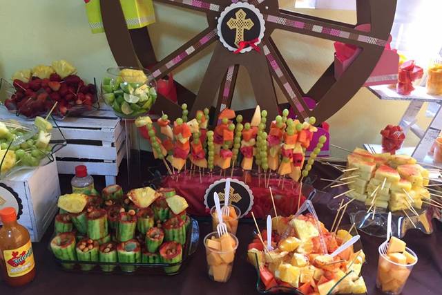 Mesa de fruta