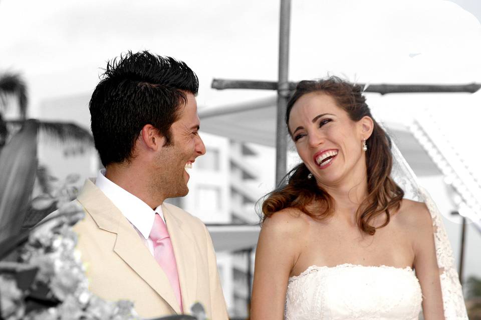 Boda en la playa