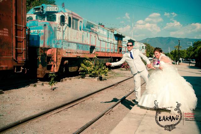 Esperando el tren