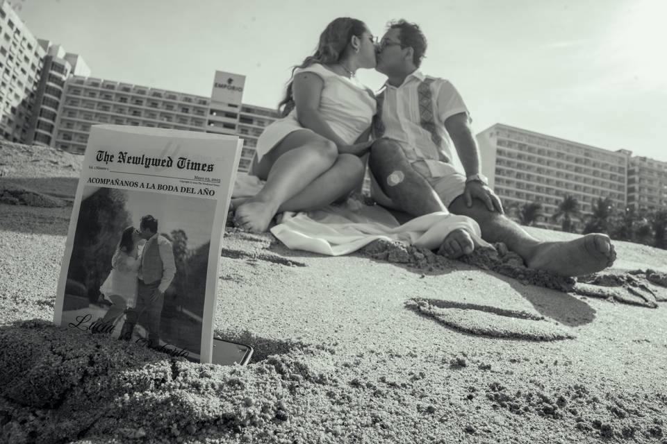 Trash the dress