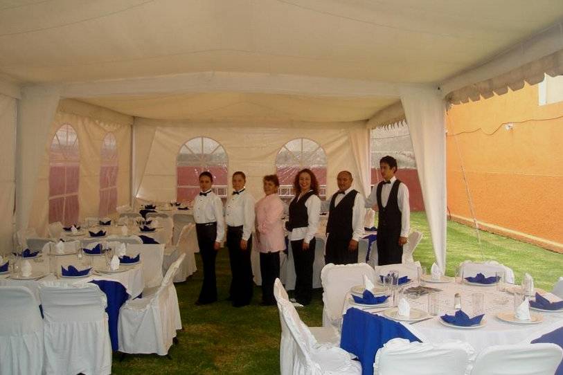 Evento en carpa