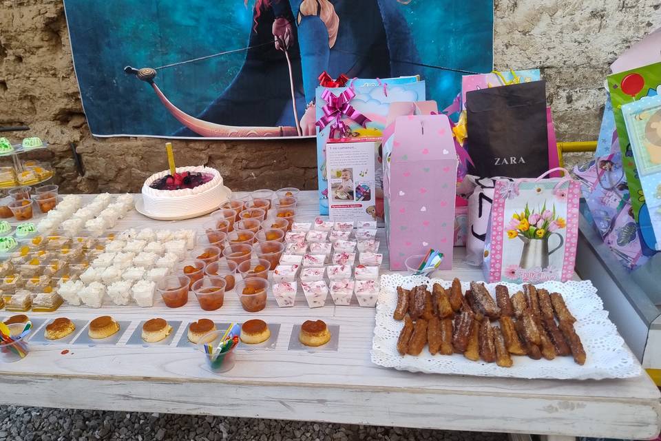 Mesa de postres