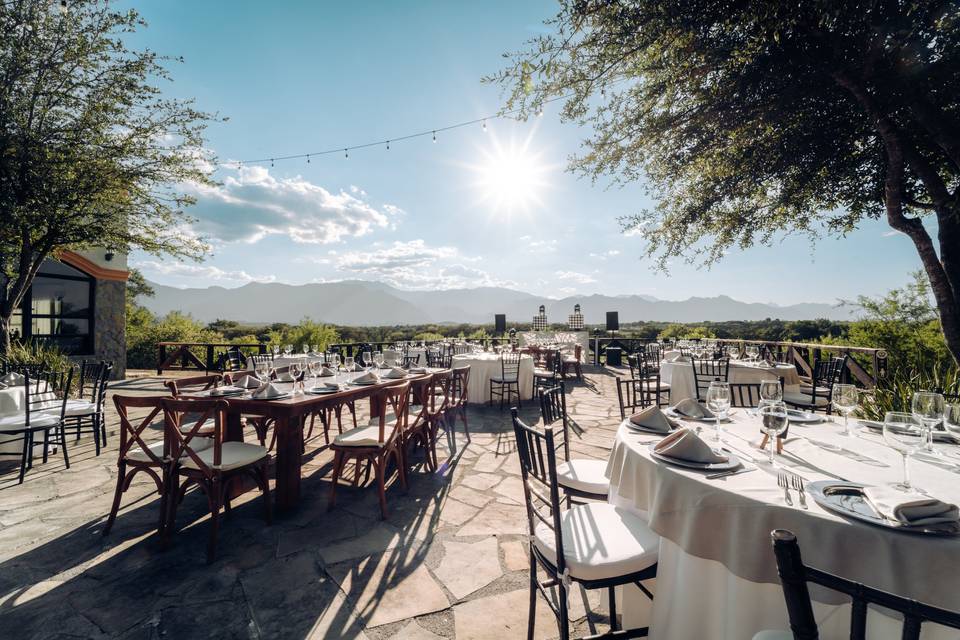 Recepción Terraza Hacienda