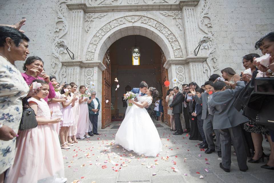 Poses clásicas de boda