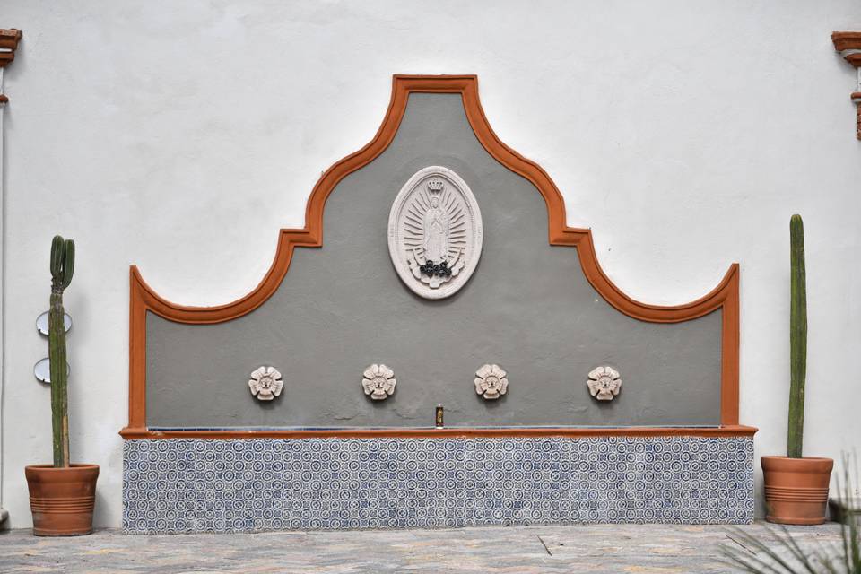 Fuente patio