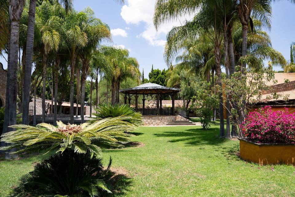 Jardín casona