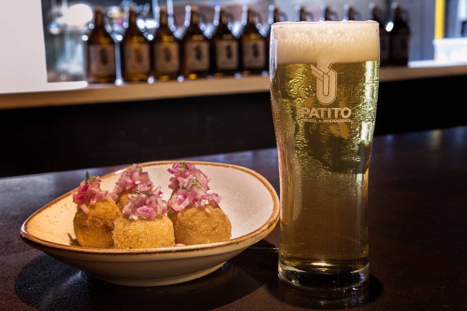 Croquetas de cochinita pibil