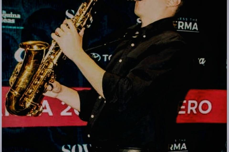 Sax at night