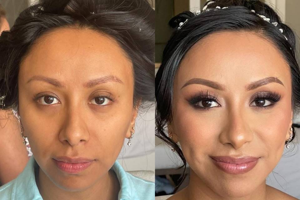 Antes y Después Novia