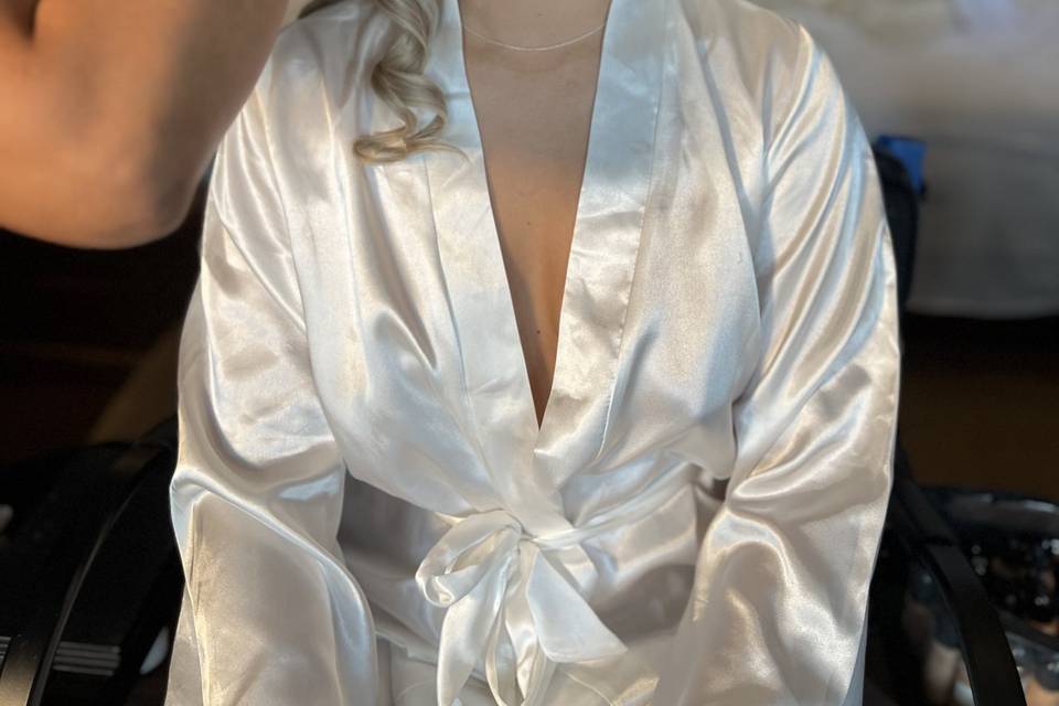 Novia con Aerógrafo