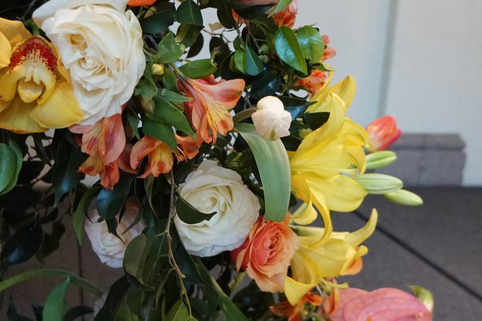 Flores frescas para decorar eventos