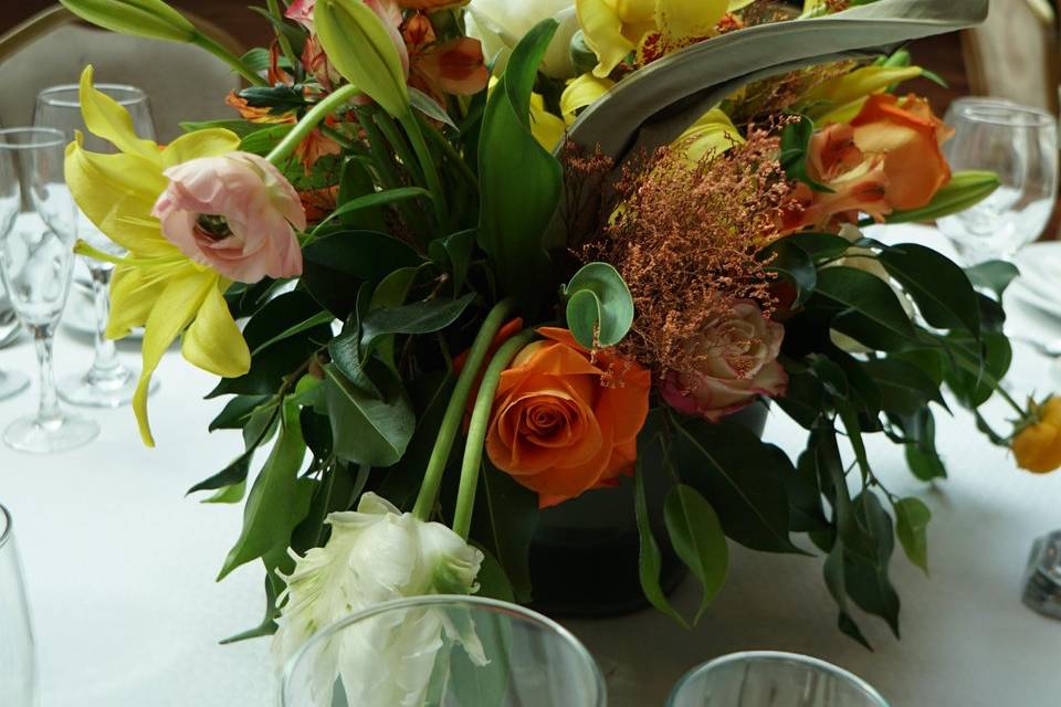 Flores frescas para decorar eventos