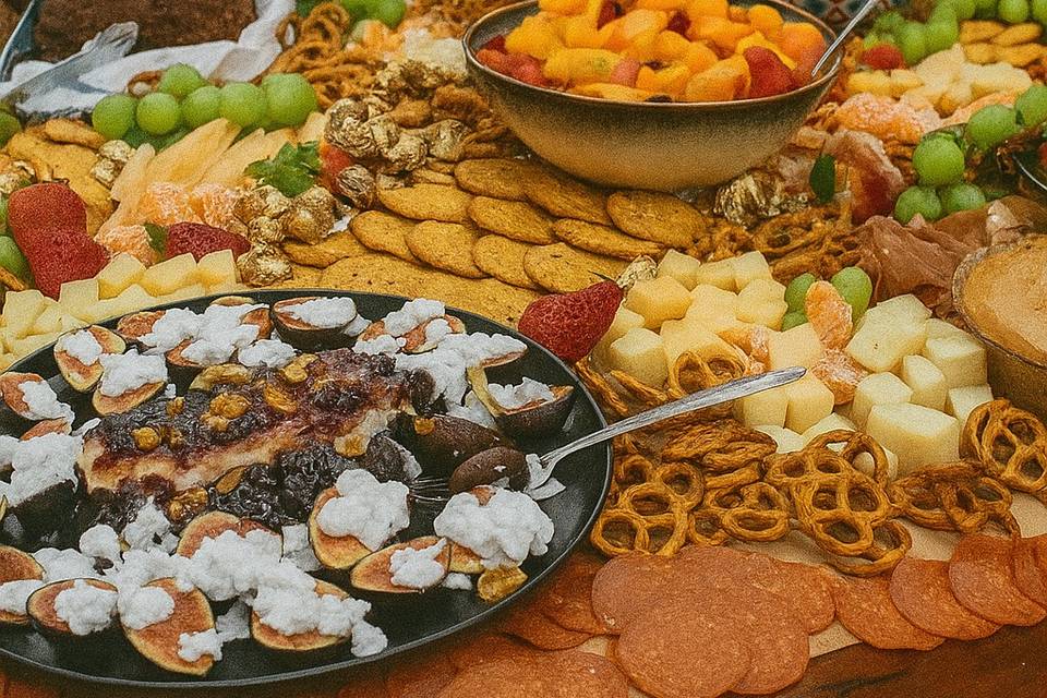 Mesa snacks artesanales