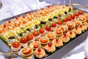 Bocadillos y canapés