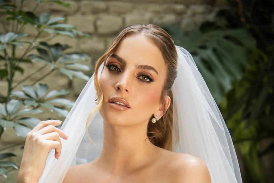 Novia glam