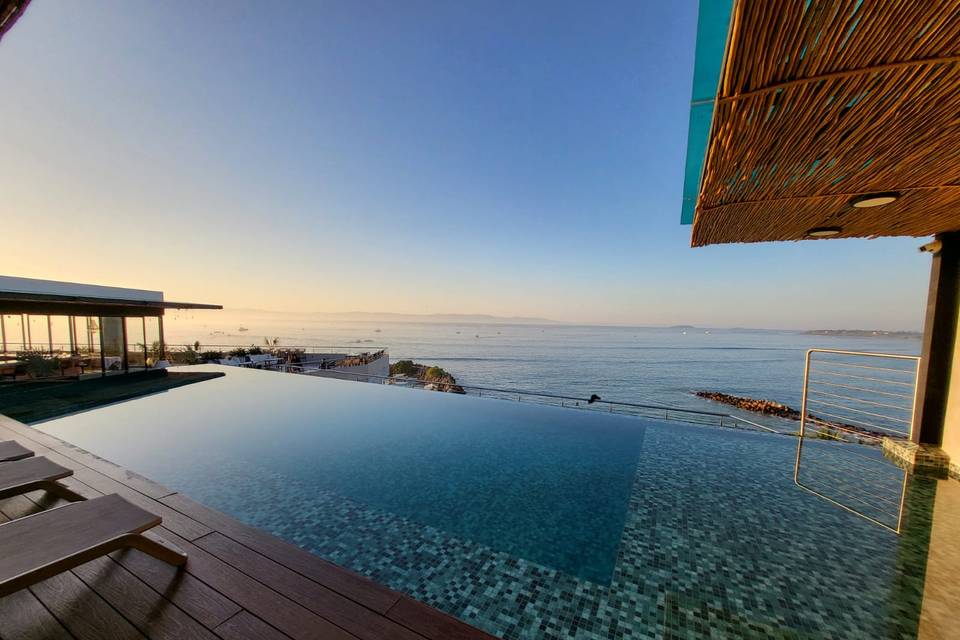 Vistas desde la piscina